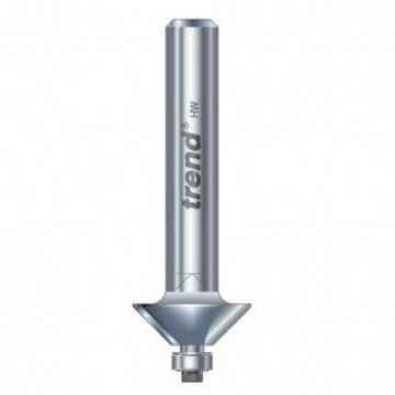 Trend MB/05X1/4TC Mini guided chamfer 45 degree x 14.3mm dia.