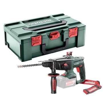 Metabo KHA 18 LTX SDS+ Rotary Hammer Drill Body Only in MetaBOX Case