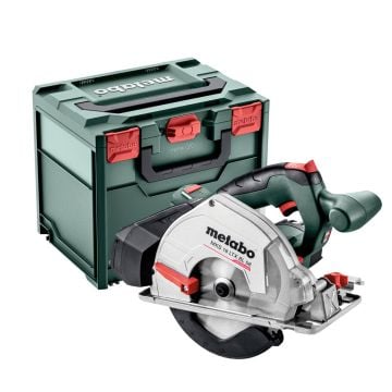 Metabo MKS 18 LTX BL 58 18v Brushless 165mm Metal Circular Saw Body Only In MetaBOX 340 Carry Case