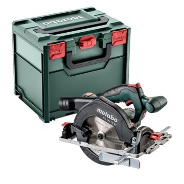 Metabo KS 18 LTX 57 18v 165mm Circular Saw Body Only In MetaBOX Case