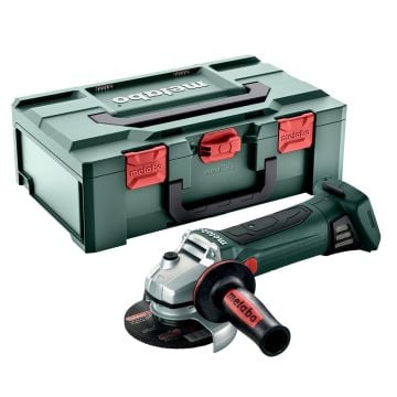 Metabo W 18 LTX Cordless Angle Grinder 115mm Body Only in MetaBOX Case