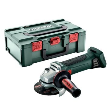 Metabo W 18 LTX 125 Quick Cordless Angle Grinder 125mm Body Only in MetaBOX