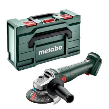 Metabo W 18 L 9-125 Cordless Angle Grinder 125mm Body Only In MetaBOX 602249840