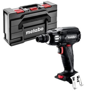 Metabo SSW 18 LTX 400 BL SE Brushless 1/2" Impact Wrench Body Only In MetaBOX 145 Black