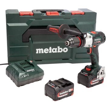 Metabo SB 18 LTX BL I 18v Brushless Hammer Drill Inc 2x 5.2Ah Batts 602360590