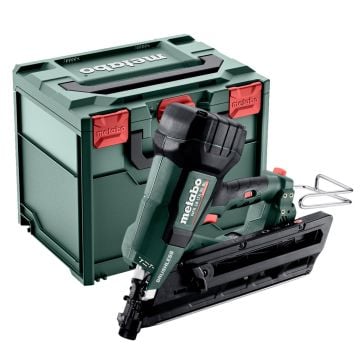 Metabo NFR 18 LTX 90 BL 18v Brushless First Fix Nailer Body Only In metaBOX 340 Carry Case