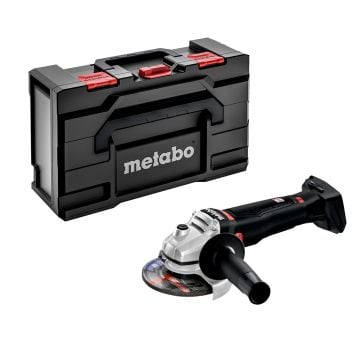 Metabo WB 18 LTX BL 125 Q SE Cordless Angle Grinder 125mm Body Only In MetaBOX 165 L
