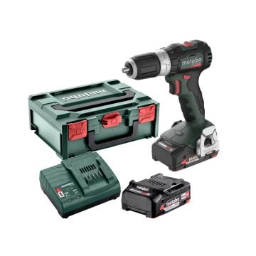 Metabo SB 18 L BL Brushless 18v Hammer Drill Inc 2x 2.0Ah Batts In MetaBOX Carry Case 613157500