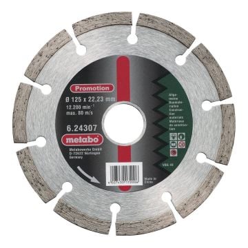 Metabo Dia-CD SP Diamond Universal General Purpose Blade 125mm / 5"