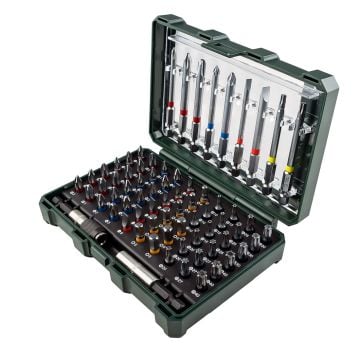 Metabo 626704000 Assorted Screwdriver Bit Set x71 Pcs