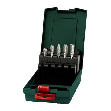 Metabo 628403000 Carbide Die Grinder Router Burr Bit Set x5 Pcs