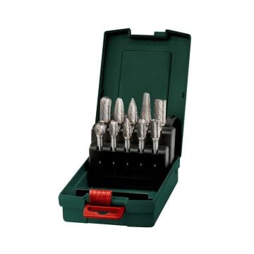 Metabo 628404000 Carbide Die Grinder Router Burr Bit Set x10 Pcs
