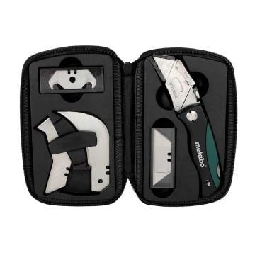 Metabo 657049000 Folding Knife Set In Carry Case x20 Pcs