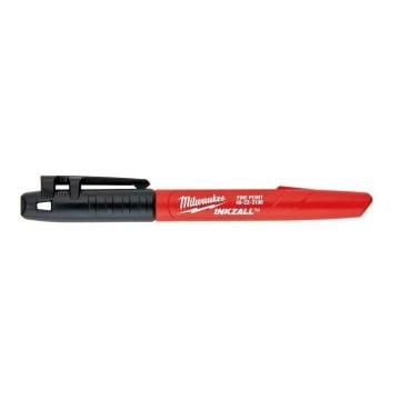 Milwaukee 48223100 Black Fine Point Inkzall Jobsite Marker
