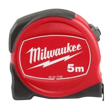 Milwaukee 48227706 Slimline Tape Measure S5/25 Metric Only 5m