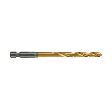 Milwaukee SHOCKWAVE Red Hex HSS-G Titanium Drill Bit 6mm x 105mm 48894714