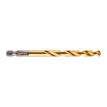 Milwaukee SHOCKWAVE Red Hex HSS-G Titanium Drill Bit 7mm x 109mm 48894717