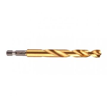 Milwaukee SHOCKWAVE Red Hex HSS-G Titanium Drill Bit 10mm x 120mm 48894723