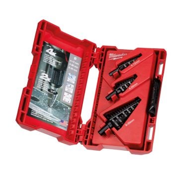 Milwaukee Step Drill Bit Set x3 Pcs 48899399