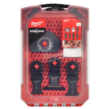 Milwaukee 48906087 Starlock Multi-Tool Blade Set x8 Pcs