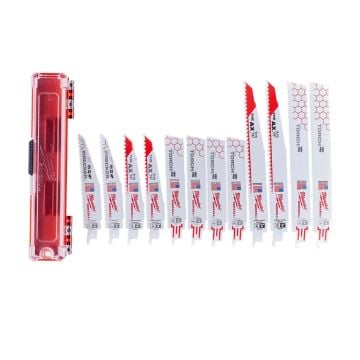 Milwaukee 49222229 Sawzall Reciprocating Demolition Blade Kit x12 Pcs