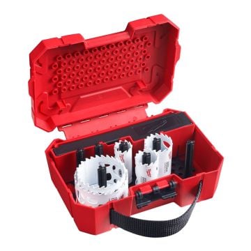 Milwaukee 49223079 Hole Dozer TCT Hole Saw Kit x9 Pcs