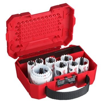 Milwaukee 49224152 Hole Dozer Bi-Metal Hole Saw Kit x14 Pcs