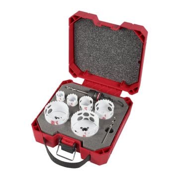 Milwaukee 49224771 QUIK-LOK Hole Dozer Bi-Metal Hole Saw Kit x9 Pcs
