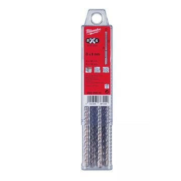 Milwaukee 4932352043 SDS+ MX4 Drill Bit Set 6mm x 165mm x10 Pcs