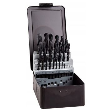 Milwaukee 4932352469 Straight Shank Roll-Forged Metal Drill Bit Set x25 Pcs 