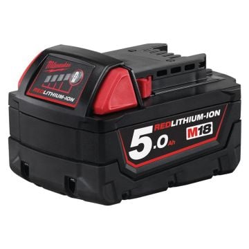 Milwaukee M18 B5 18v REDLITHIUM 5.0Ah Li-Ion Battery