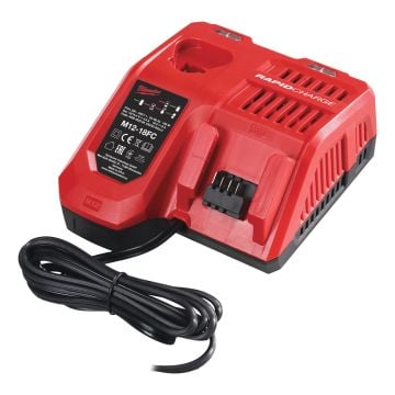 Milwaukee M12-M18 FC Rapid Charge 12v - 18v REDLITHIUM Fast Charger