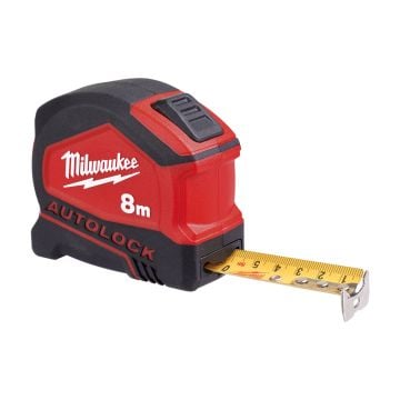 Milwaukee 4932464664 Autolock Tape Measure 8m Metric Only