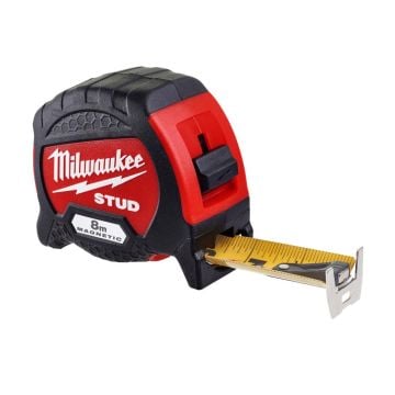 Milwaukee 4932471627 Gen II Stud Magnetic Tape Measure Metric Only 8m