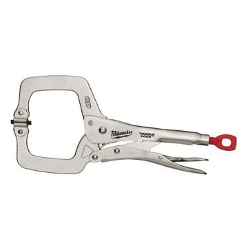 Milwaukee 4932471727 Torque Lock 11" C-Clamp Locking Pliers With Swivel Jaws
