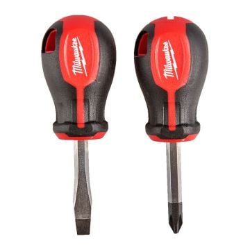 Milwaukee 4932471810 Stubby Tri-Lobe Screwdriver Set x2 Pcs