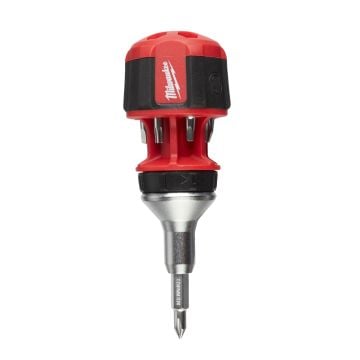 Milwaukee 8-In-1 Compact Ratcheting Multi-Bit Screwdriver 4932471868