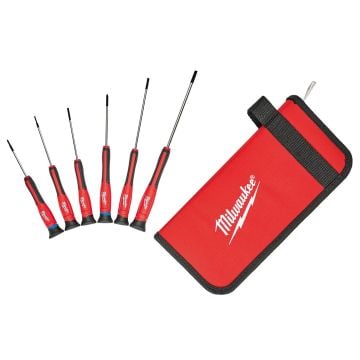 Milwaukee 4932471869 Precision Screwdriver Set x6 Pcs