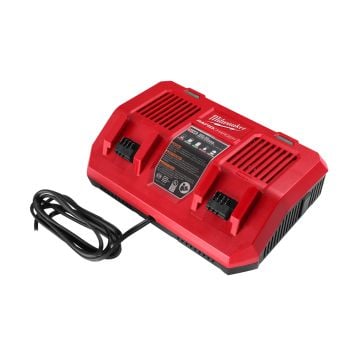 Milwaukee M18 DFC 18v REDLITHIUM Dual Bay Rapid Charger 240v