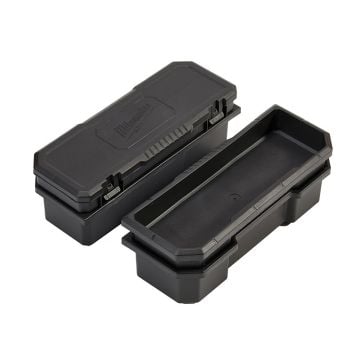 Milwaukee PACKOUT Tote Trays With Closing Lid & Dividers For Large Tool Box 4932478299