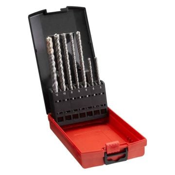 Milwaukee 4932478626 MX4 4 Cut SDS+ Drill Bit Set x7 Pcs