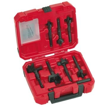 Milwaukee 4932479488 Wood Drill Selfeed Bit Set x8 Pcs
