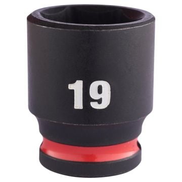 Milwaukee SHOCKWAVE Impact Duty 3/8" Standard Impact Socket 19mm 4932480276