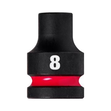 Milwaukee SHOCKWAVE Impact Duty 1/2" Standard Impact Socket 8mm 4932480302