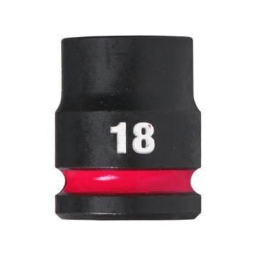 Milwaukee SHOCKWAVE Impact Duty 1/2" Standard Impact Socket 18mm 4932480312