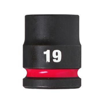 Milwaukee SHOCKWAVE Impact Duty 1/2" Standard Impact Socket 19mm 4932480313