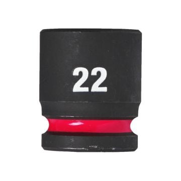 Milwaukee SHOCKWAVE Impact Duty 1/2" Standard Impact Socket 22mm 4932480316