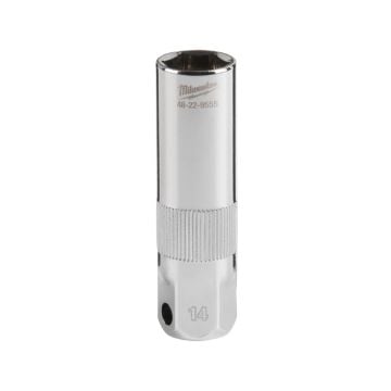 Milwaukee 3/8" Drive 14mm Spark Plug Socket 4932480679