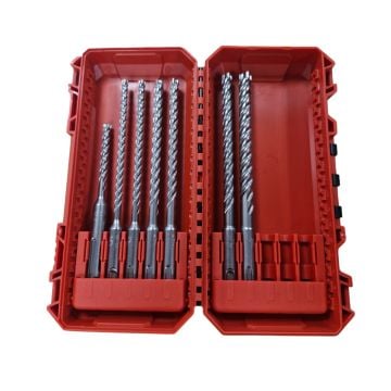 Milwaukee MX4 4-Cut SDS+ Drill Bit Set x7 Pcs 4932492114