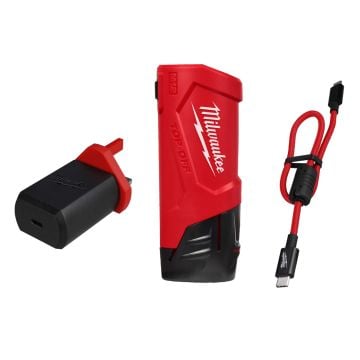 Milwaukee M12 TC2-0 Compact Charger & Power Source 2 4932492909